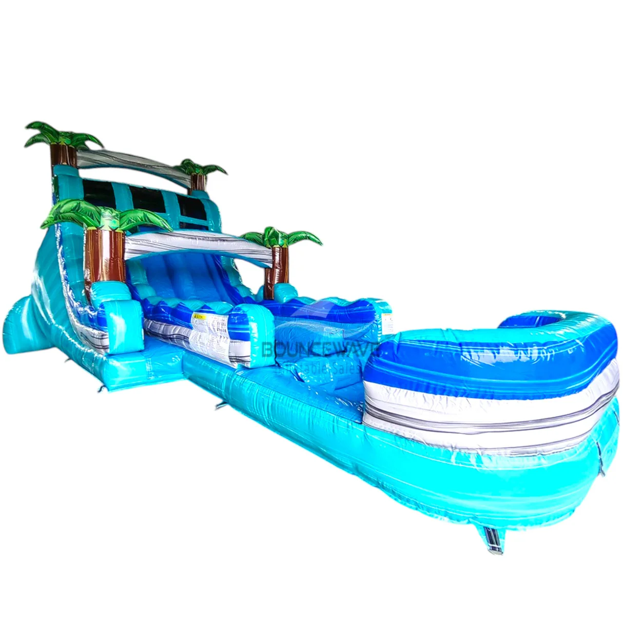 20' Bahama Blast Dual Lane Slide - water slide rental in Powder Springs, Georgia