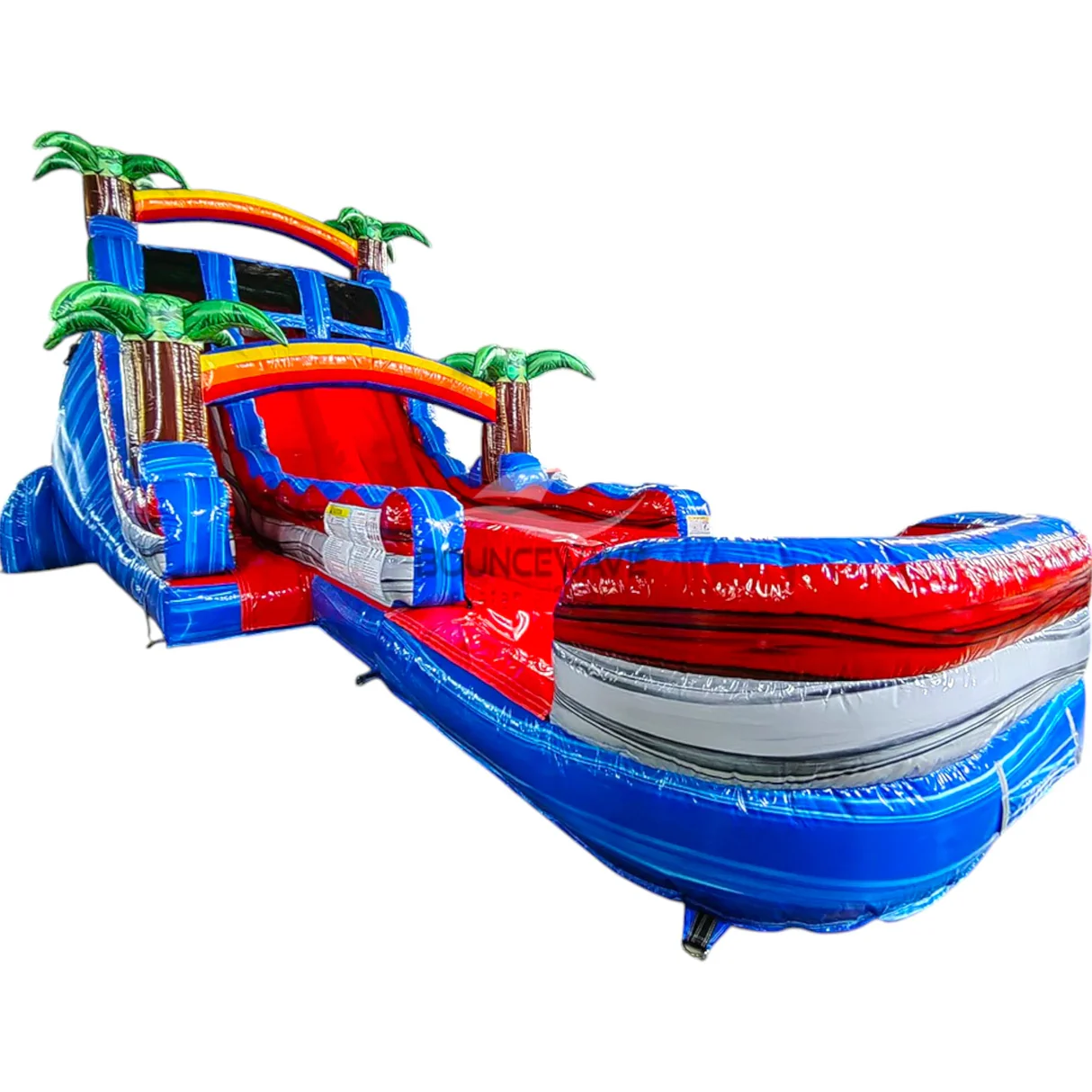 20' Baja Splash Dual Lane Slide - water slide rental in Powder Springs, Georgia