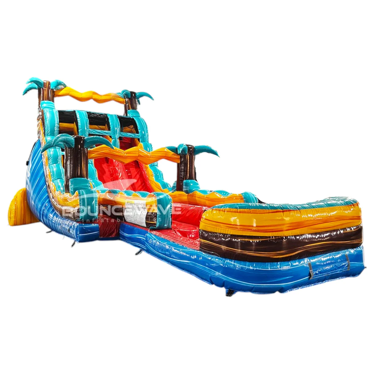 20' Tropic Shock Dual Lane Slide - water slide rental in Powder Springs, Georgia