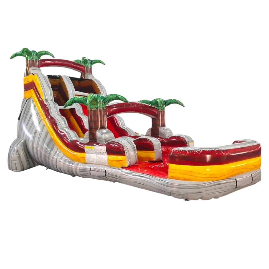 18' Fire Island Single Lane Water Slide rental